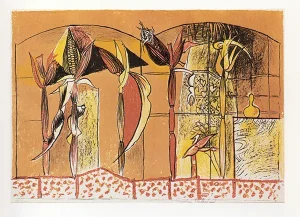 Graham SUTHERLAND, Maiz, 1948, litografia, 51x67cm