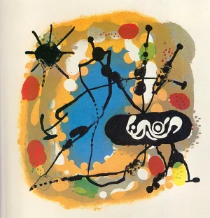 Joan MIRÒ, Atmosphere, 1959, litografia, 29x25cm