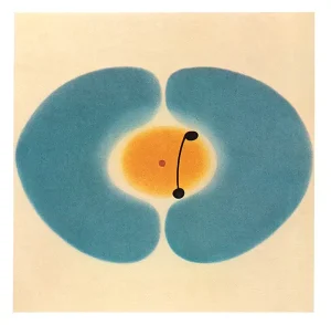 Victor PASMORE, Blue Mandala, 1978, 47x47cm